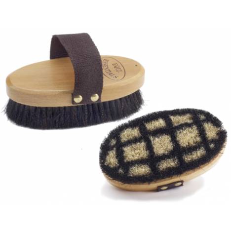 Equi-Essentials Wood Backed Horshair Body Brush