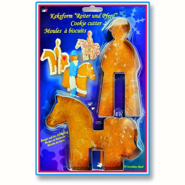 Kelley Horse and Rider Cookie Cutter Set