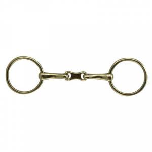 Coronet German Silver French Link Loose Ring Snaffle Bit