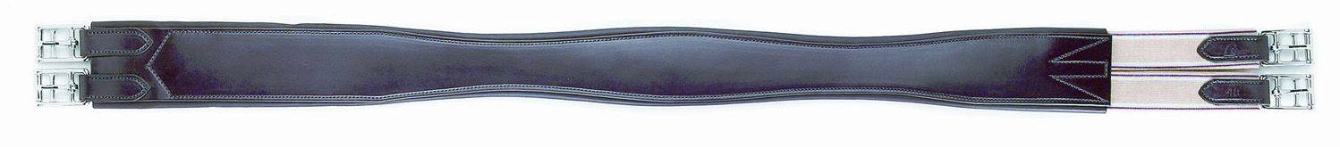 HFP Overlay Contour Leather Girth