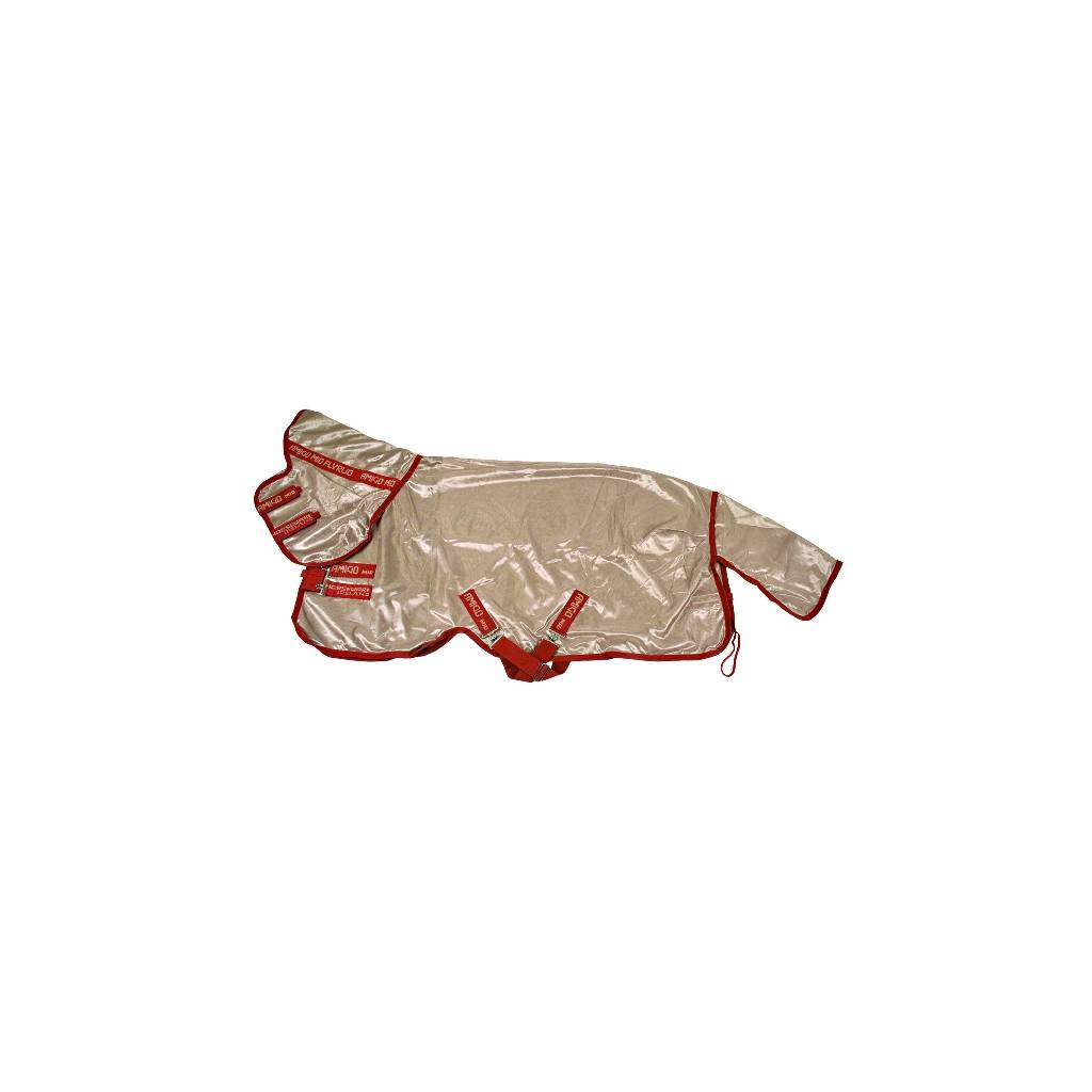 Mio Pony Fly Sheet - Bronze/Red - 54