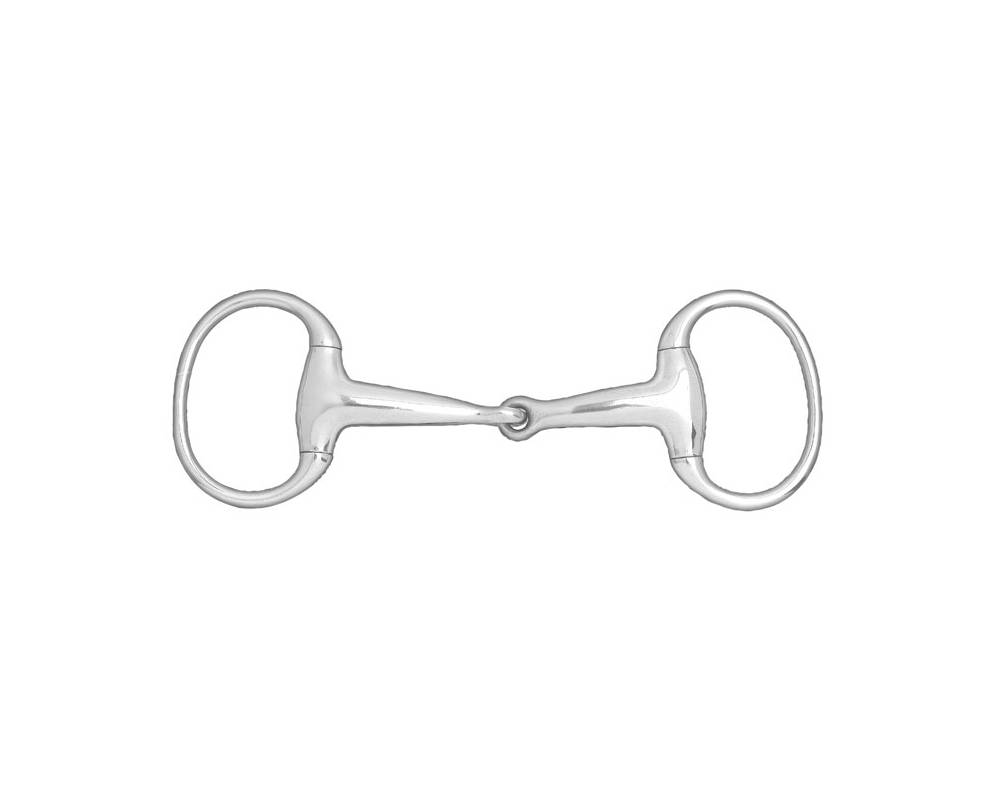 Horze Eggbutt Single Joint Snaffle Bit EquestrianCollections
