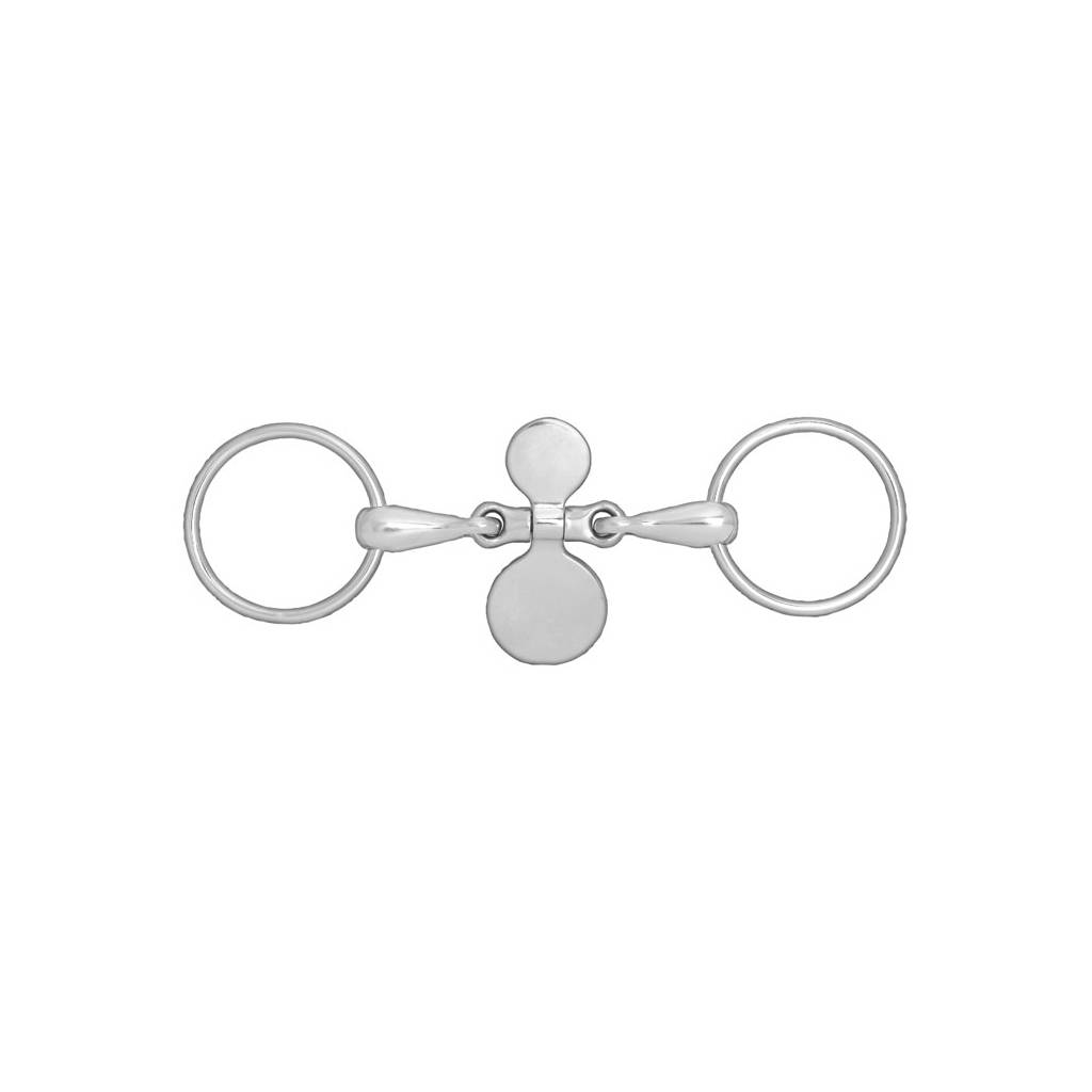 Horze Spoon Mouth Loose Ring Snaffle Bit