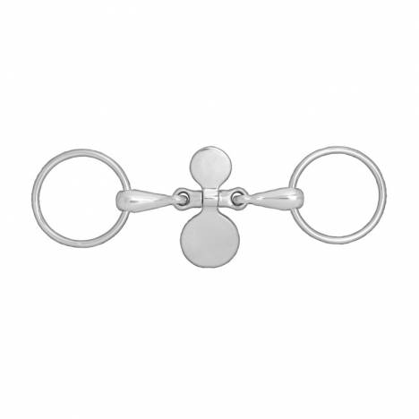 Horze Spoon Mouth Loose Ring Snaffle Bit