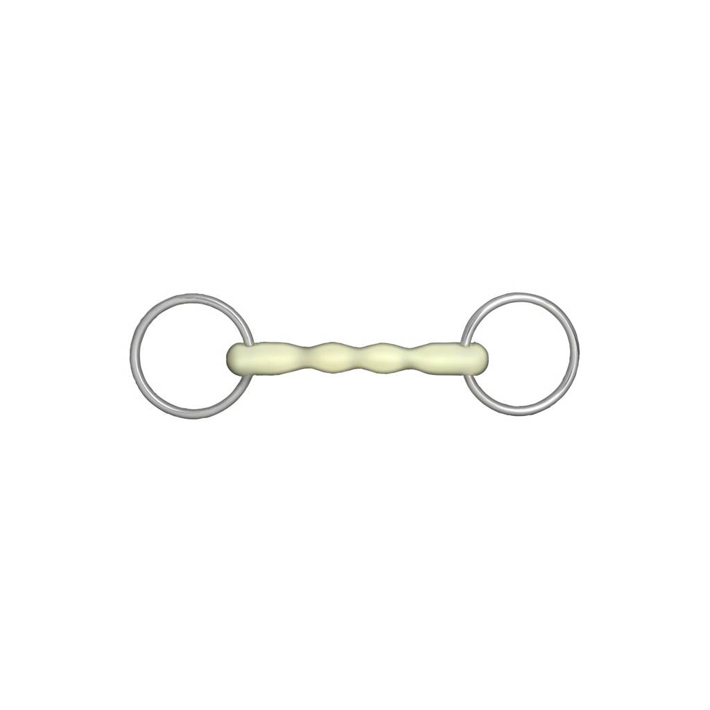 Horze Apple Flavor Mullen Mouth Loose Ring Snaffle Bit