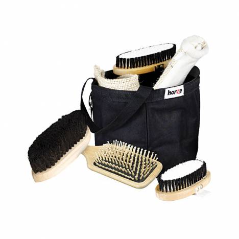 Horze Wooden Grooming Set