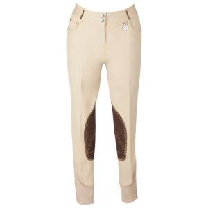 Huntley Riding Pant with Snap Pockets - Ladies, Knee Patch