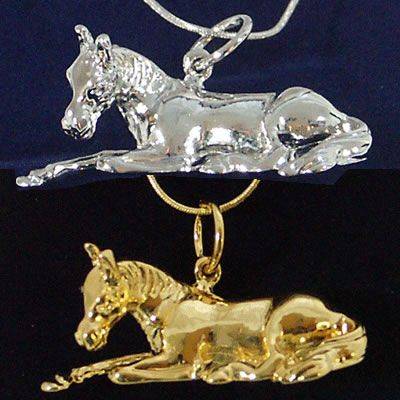 5-186117 Exselle Resting Foal Pendant sku 5-186117