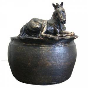 Beverly Zimmer Sculpture Foal Bowl