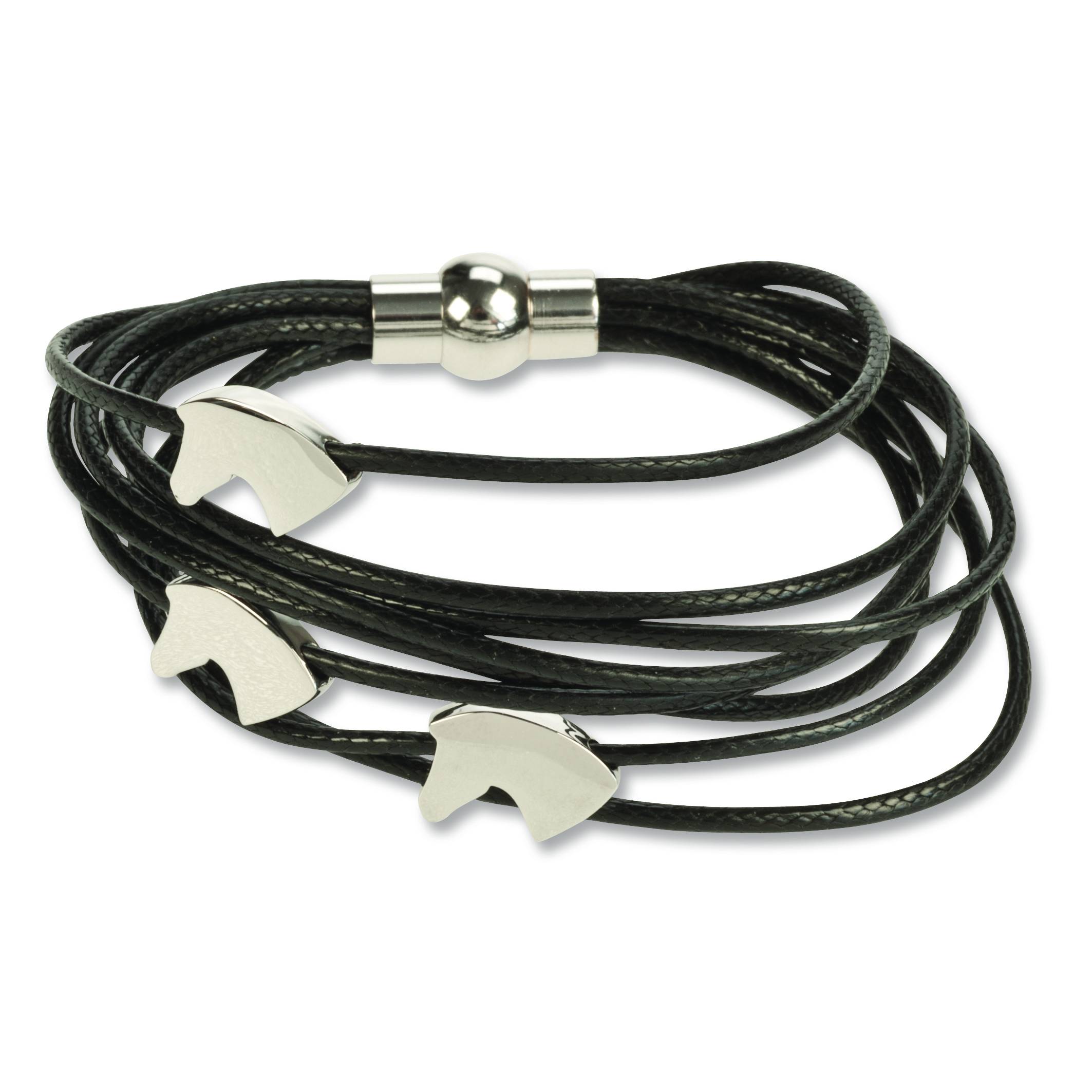 Kelley 3 Horse Head Bracelet