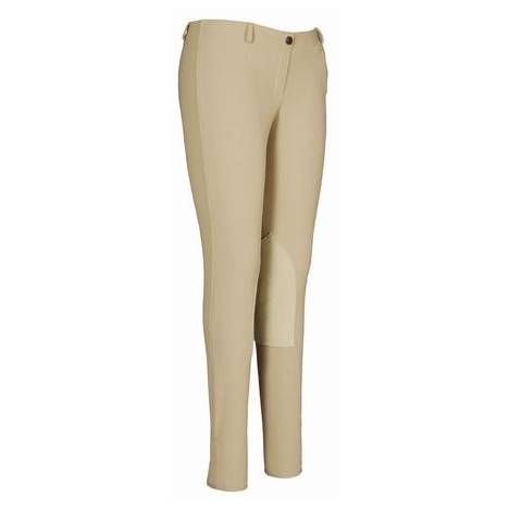 TuffRider Ladies Ribb Lowrise Pull On Riding Breeches