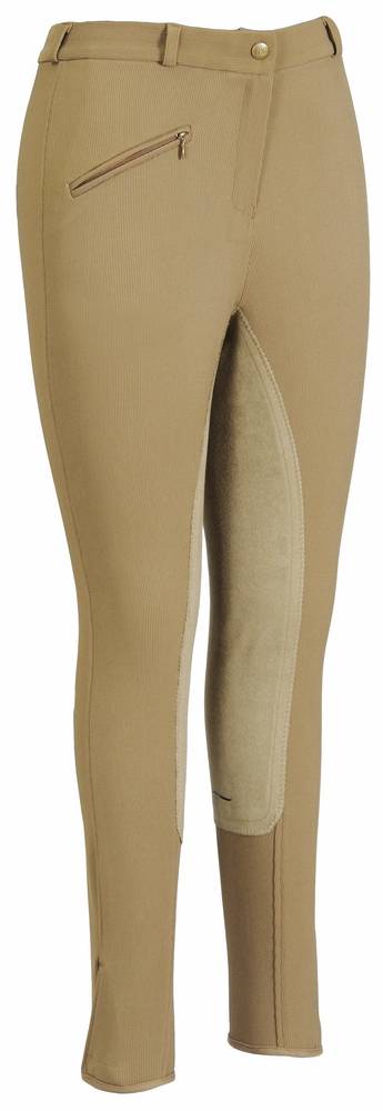 TuffRider Ladies Ribbed Low Rise Full Seat Riding Breeches