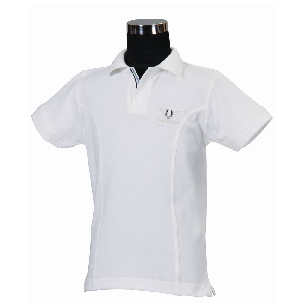 Tuffrider Kids Short Sleeved Polo Shirt