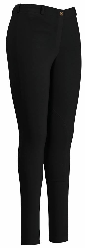 Tuffrider EcoGreen Bamboo Riding Tights - Ladies, Knee Patch