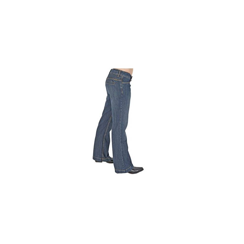 Stetson Denim City Trousers - Ladies, Long