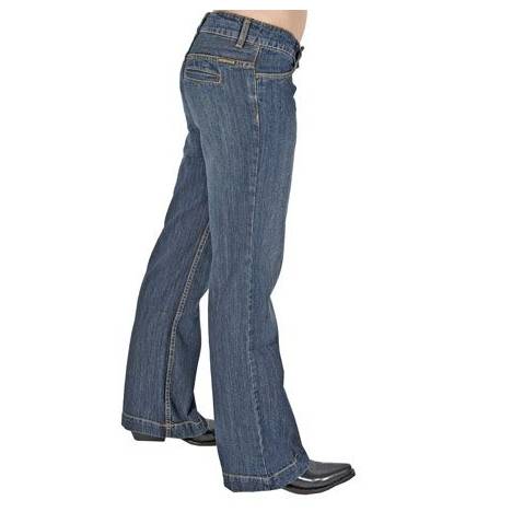 Stetson Denim City Trousers - Ladies, Long