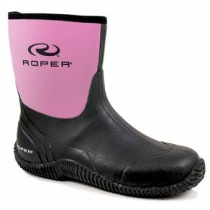 Roper Neoprene Barn Boots - Ladies, Pink