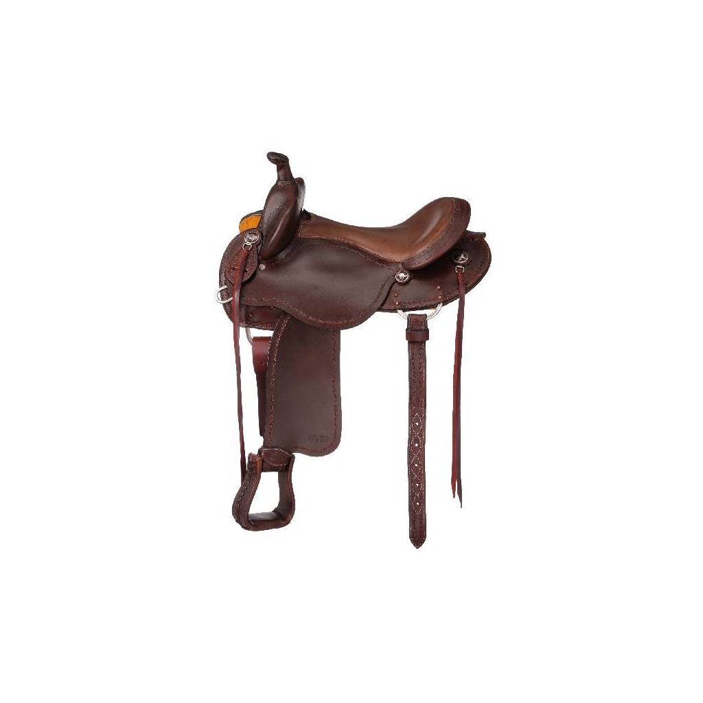 King Series Brisbane Trail Saddle With Horn