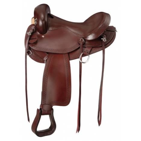 Hornless Comfort Gaited Trail Saddle