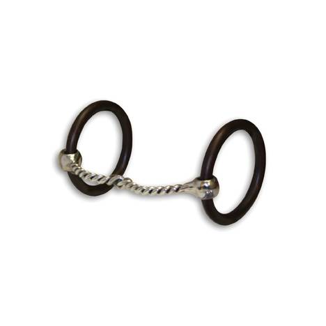 Professionals Choice Bob Avila Sweet Iron Twist Ring Snaffle Bit