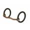 Professionals Choice Copper Twist Ring Snaffle