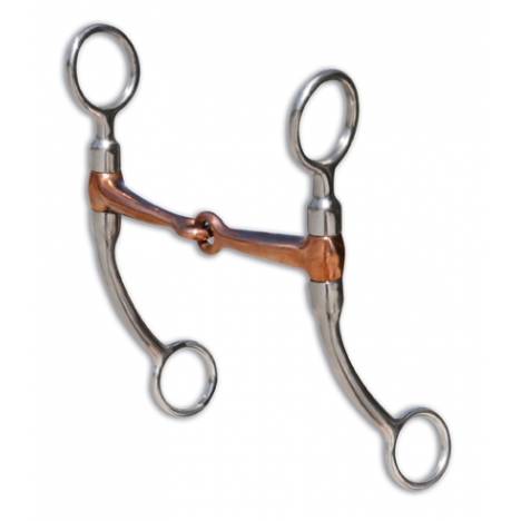 Professionals Choice Bob Avila Copper Snaffle Bit