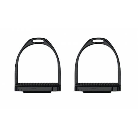 Perri's Black Powder Coated Stirrup Irons