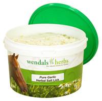 5-476425 Wendals Herbs Salt Lick Pure Garlic sku 5-476425