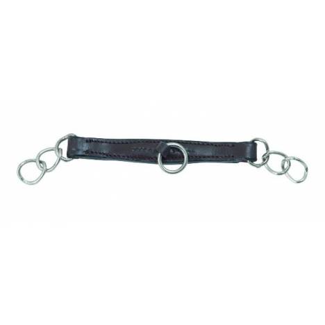 Shires Leather Curb Chain