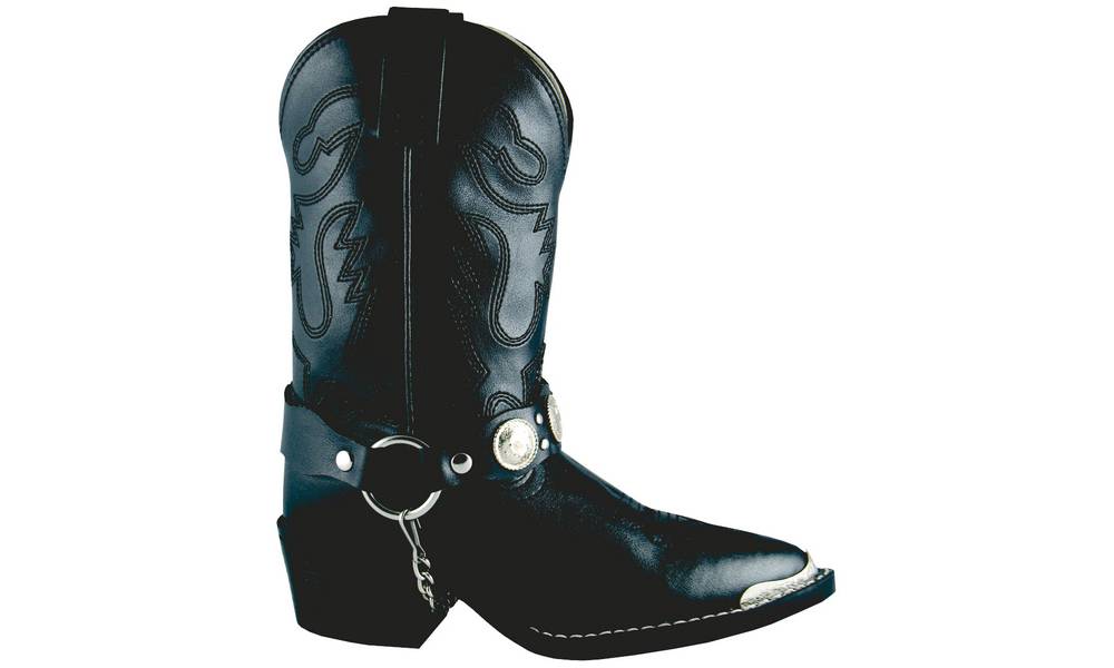 concho harness boots