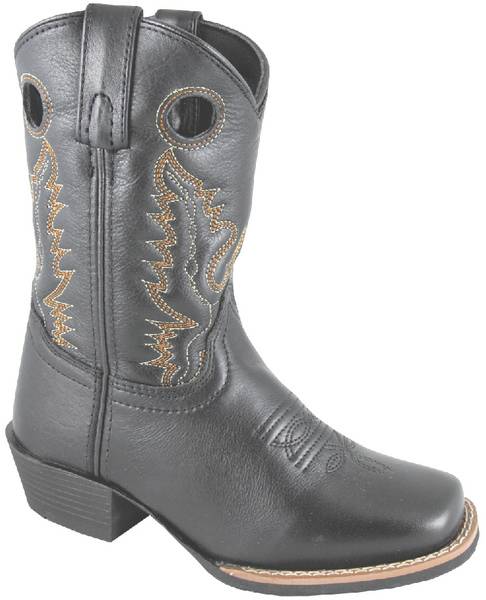 kids leather cowboy boots