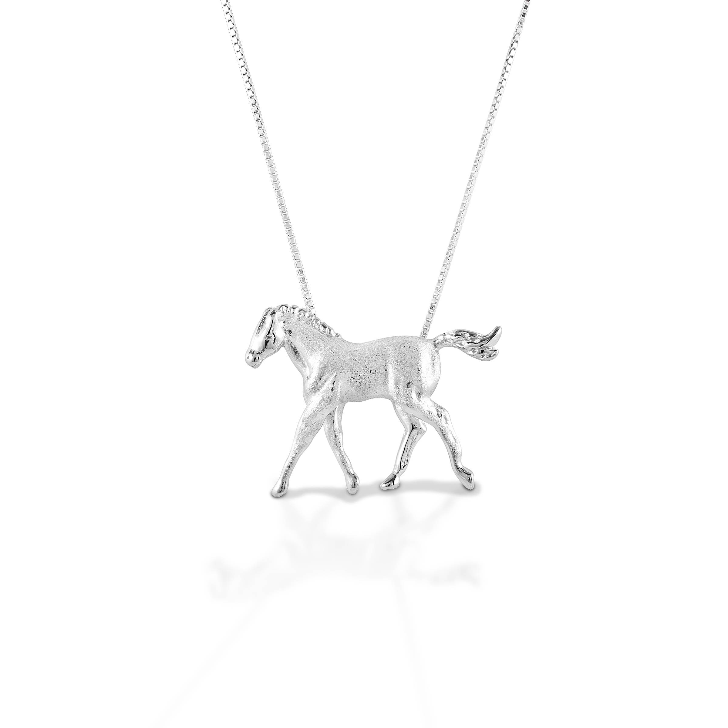 Kelly Herd Trotting Colt Necklace