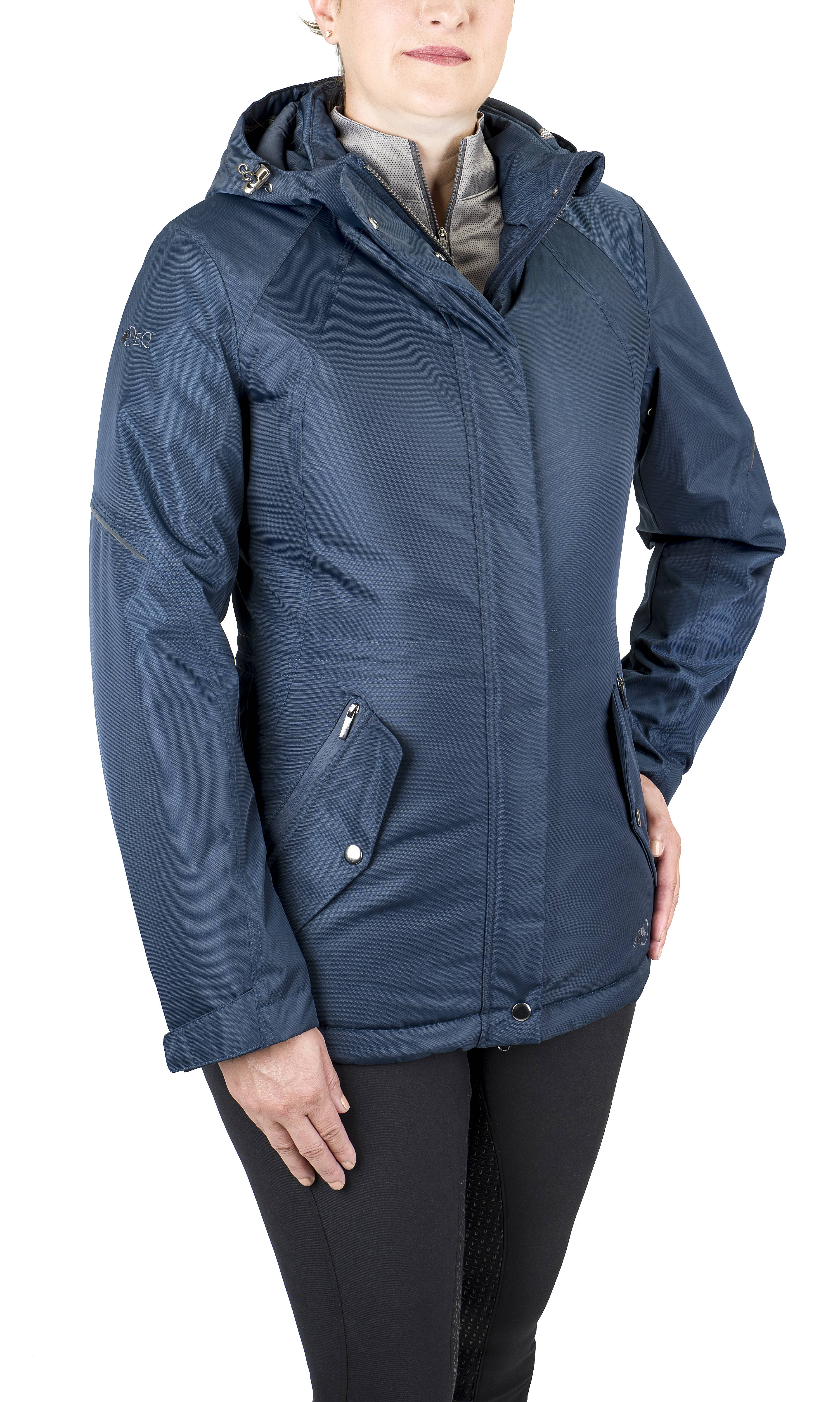 women's weathercast midweight quilted equestrian jacket