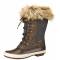 Oak Equestrian OEQ Ladies Canvas Fur Top Winter Boot