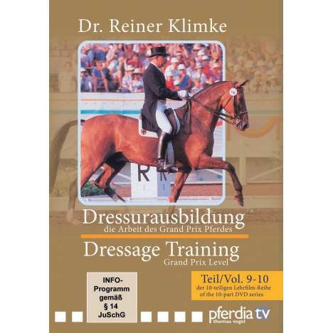 Dressage Training with Klimke, The Grand Prix Horse DVD Volumes 9-10