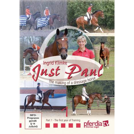 Just Paul: Making of a Dressage Horse DVD with Ingrid Klimke