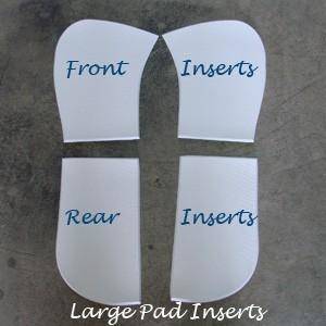 Trifecta Cotton Half Pad Rear Inserts