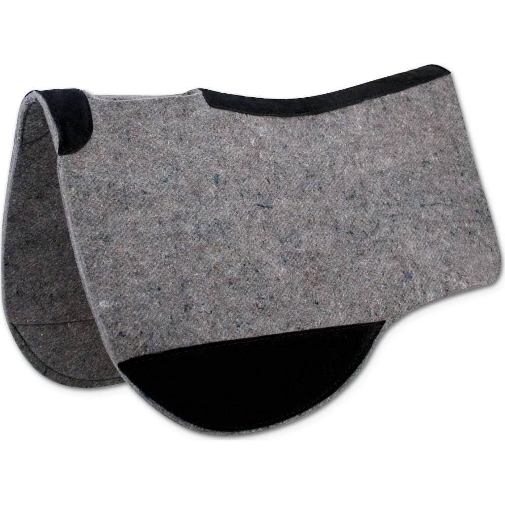 Tucker Cut Back Felt Round Contour Western Saddle Pad