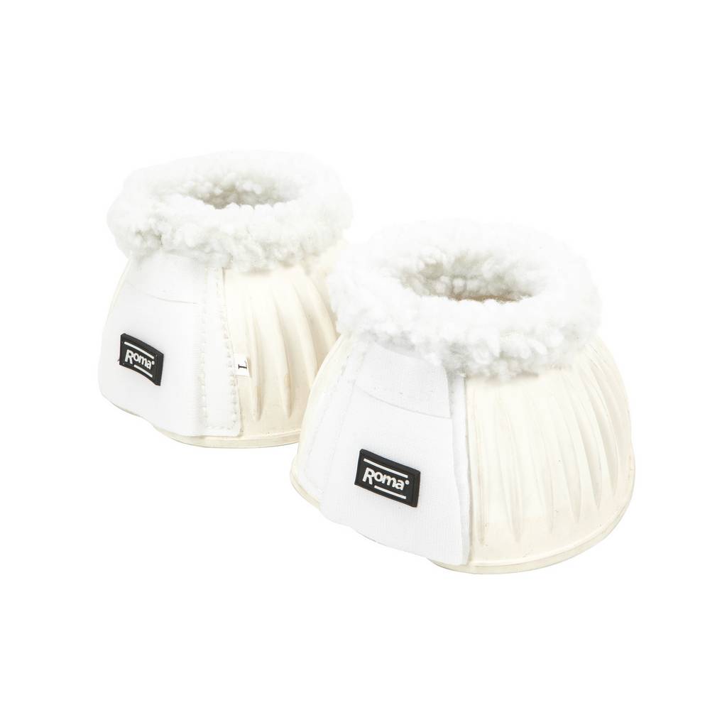 Roma Fleece Trim Rubber Bell Boots