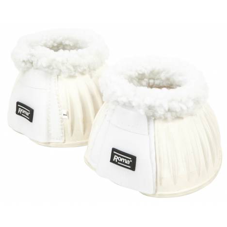 Roma Fleece Trim Rubber Bell Boots