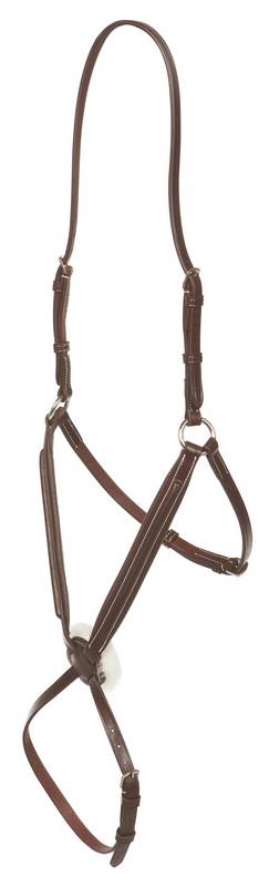 COLLEGIATE Collegiate Raised Padded Figure 8 Noseband sku COLLEGIATE