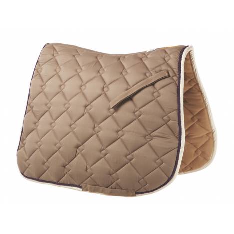 Ecole by Roma Dressage Double Diamond Quilt Saddle Pad